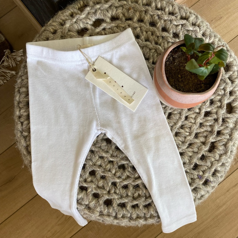 NWT lil legs ribbed legging
